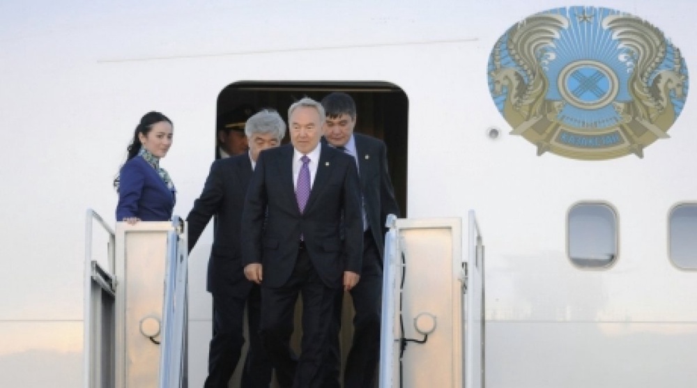 Нұрсұлтан Назарбаев Мәскеуге келді. ©REUTERS