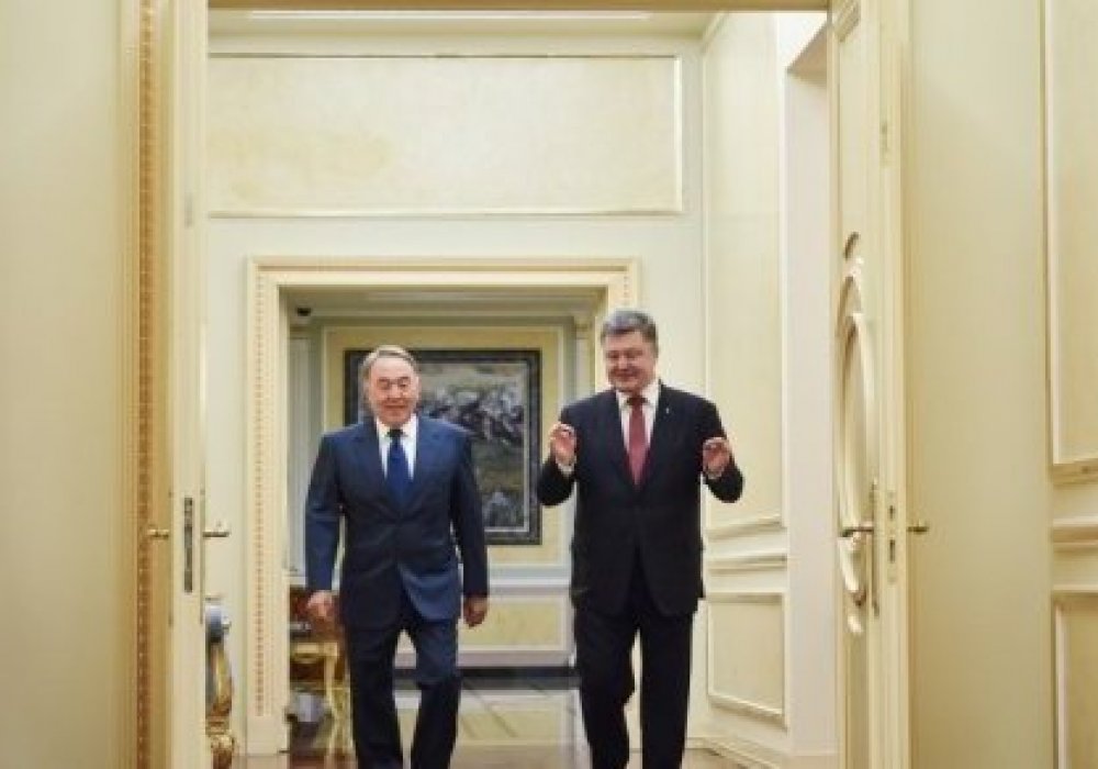 Украина президентінің ресми сайтынан алынды