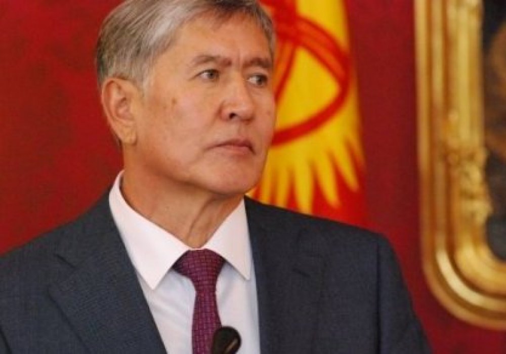 Қырғызстан Президенті Алмазбек Атамбаев © Haber10.com