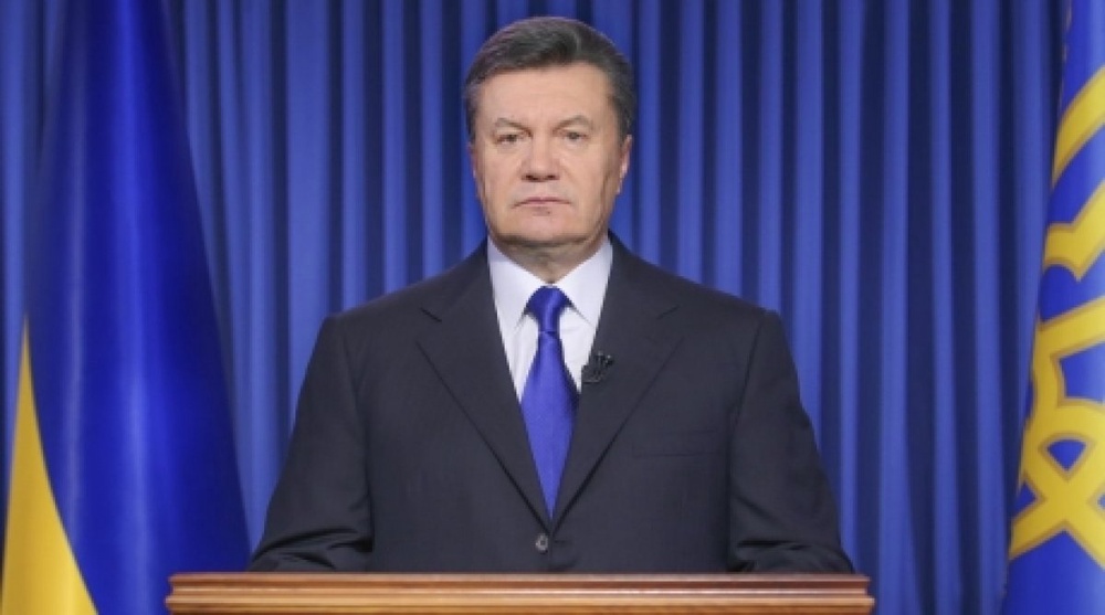 Украина Президенті Виктор Янукович. ©REUTERS