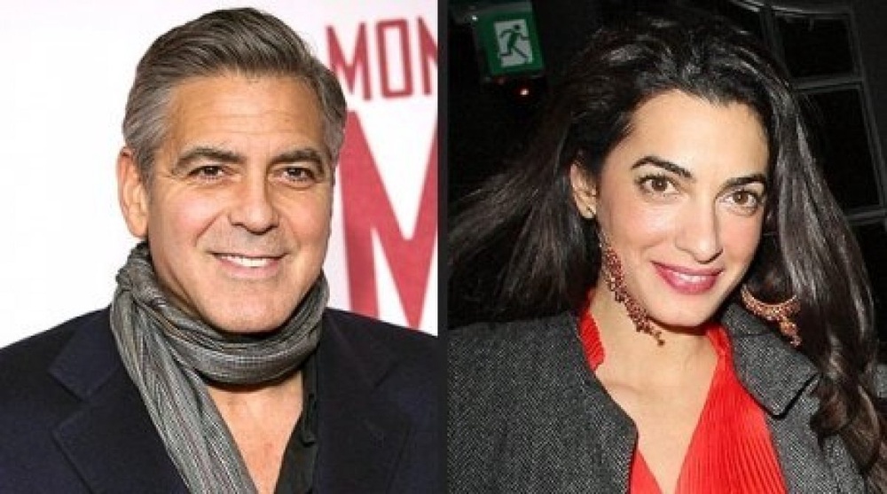 Джордж Клуни мен Амал Аламуддин. Фото people.com