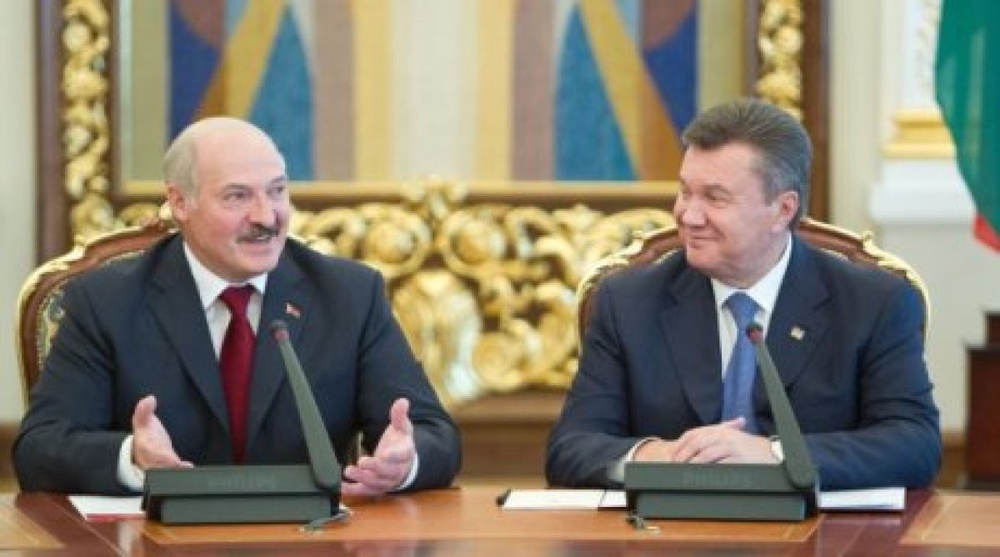 Александр Лукашенко және Виктор Янукович. РИА Новости©