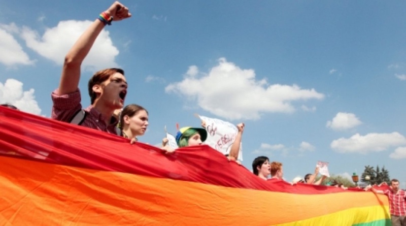 ЛГБТ қозғалысының мүшелері. ©РИА Новости