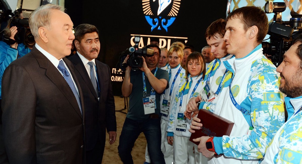 Нұрсұлтан Назарбаев Олимпиадалық құрама спортшыларымен кездесті   ©Аkorda.kz