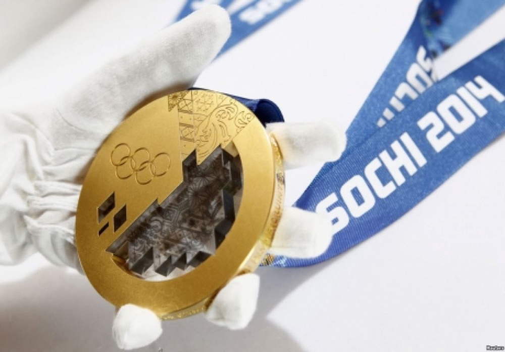 Олимпиада ойындарының алтын медалі. Сурет svoboda.org сайтынан алынды