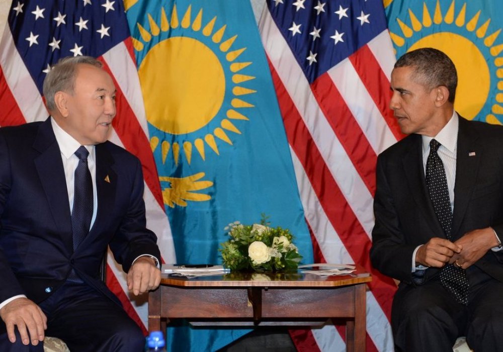 Нұрсұлтан Назарбаев пен Барак Обама. © Akorda.kz