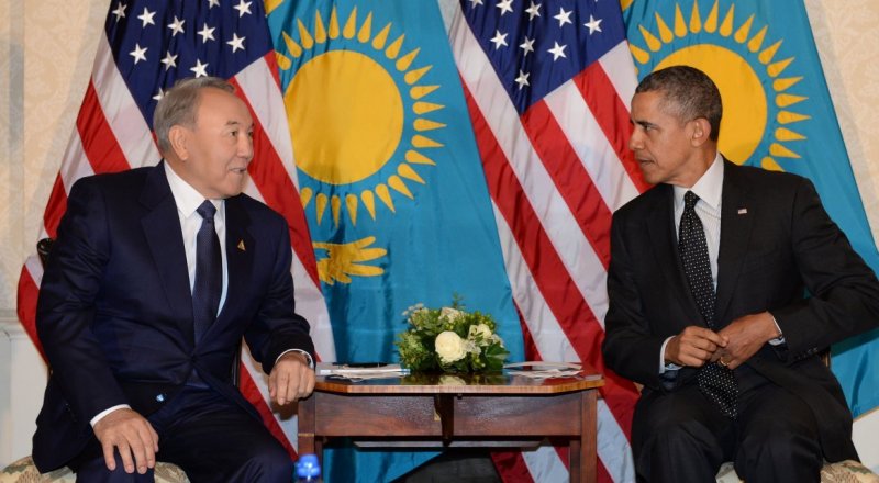 Нұрсұлтан Назарбаев пен Барак Обама. © Akorda.kz