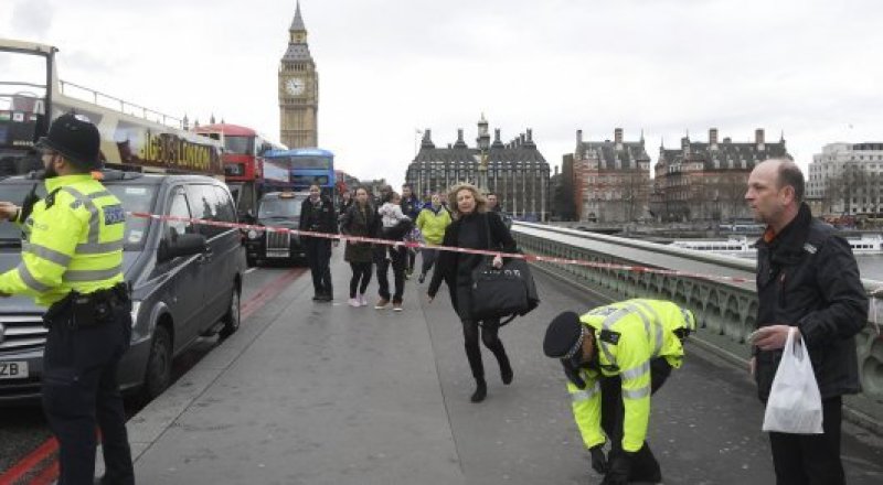 Лондондағы теракт болған орын ©Reuters