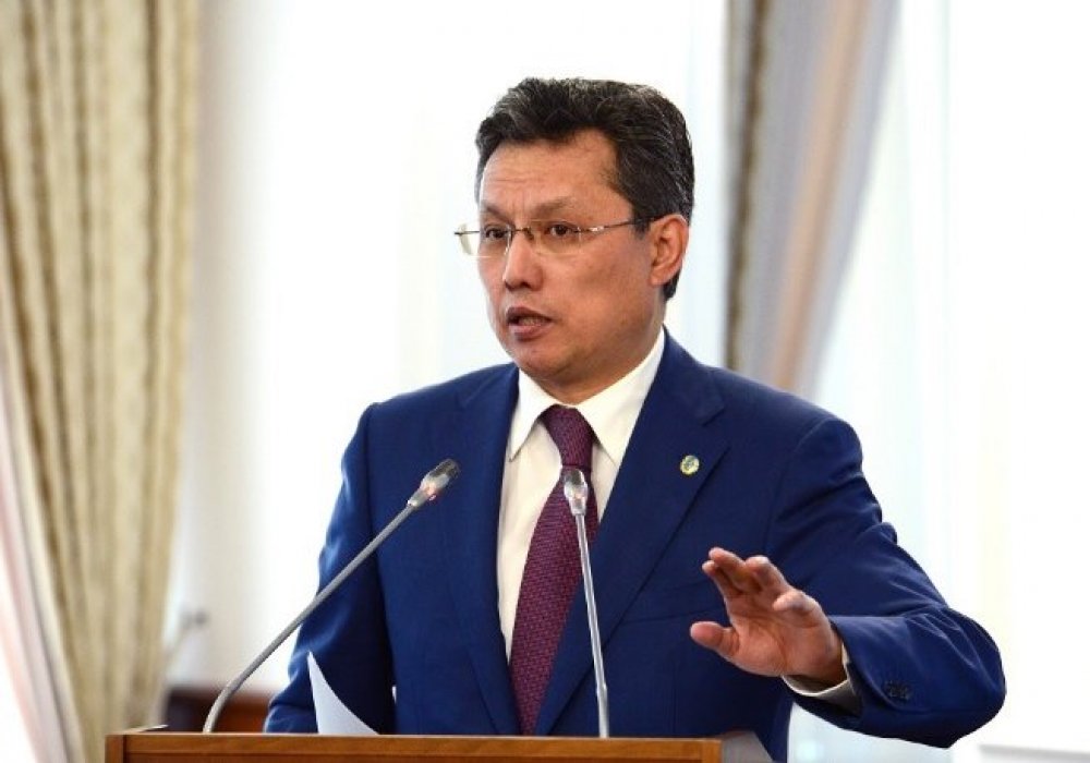 Қаржы министрі Бақыт Сұлтанов. © PrimeMinister.kz