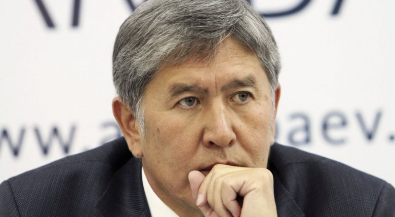 Қырғызстан президенті Алмазбек Атамбаев. © REUTERS