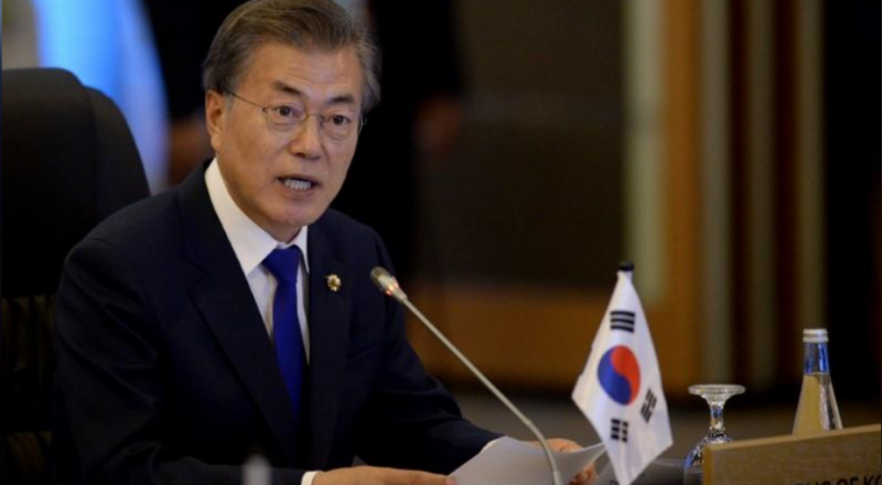 Оңтүстік Корея президенті Мун Чжэ Ин. © REUTERS
