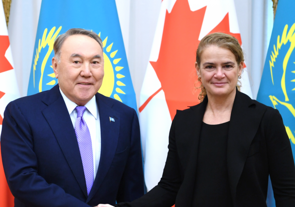Назарбаев Канаданың генерал-губернаторымен кездесті