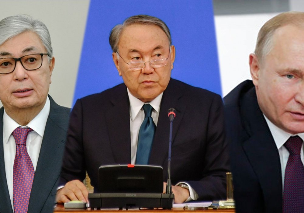 Назарбаев пен Тоқаев Путинмен сөйлесті