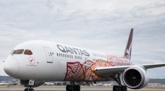 Ең ұзақ әуе рейсін жасаған ұшақ рекорд орнатты - Сурет: Qantas / Twitter
