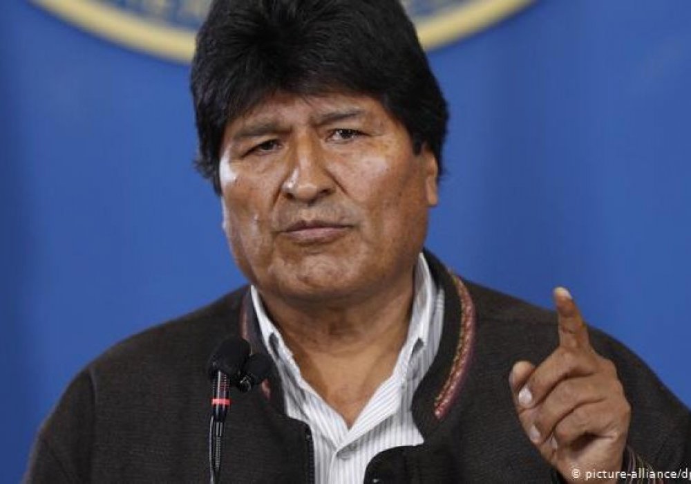 Боливия президенті Эво Моралес отставкасын жариялап тұр. © dw.com