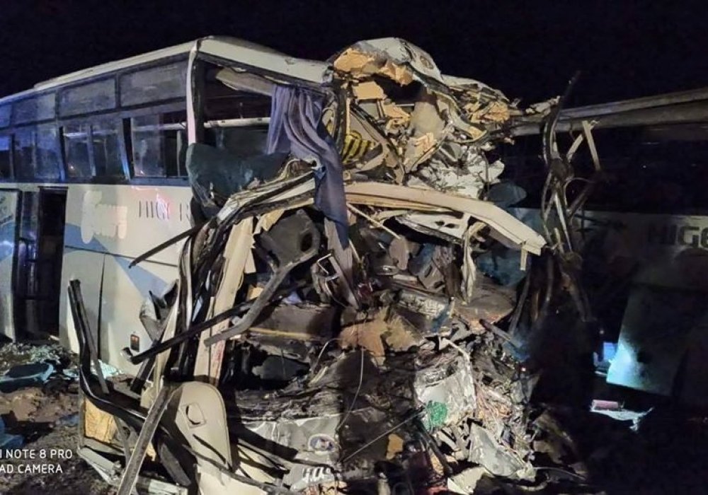 Алжирде екі автобус соқтығысты: 12 адам қаза тапты