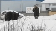 Ресейде аюдан қашқан ер адамның видеосы тарады