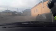 Қызылордада көлік ұрлаған ер адамды ұстау сәті видеоға түсірілді
