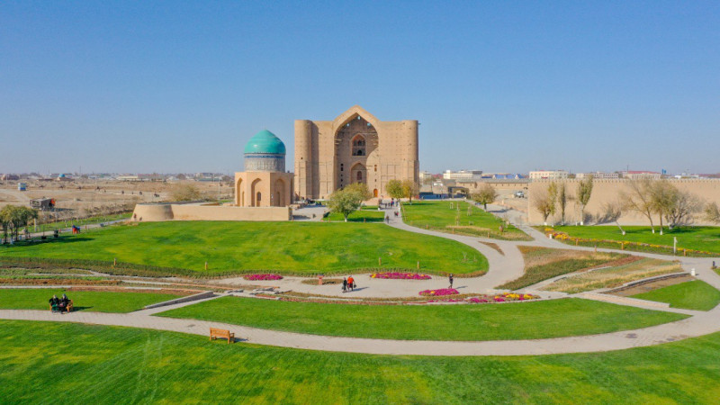 Сурет Түркістан облысы бойынша туризм басқармасының "Туристік ақпараттық орталық "Turkistan Tourism Center" КММ-нен
