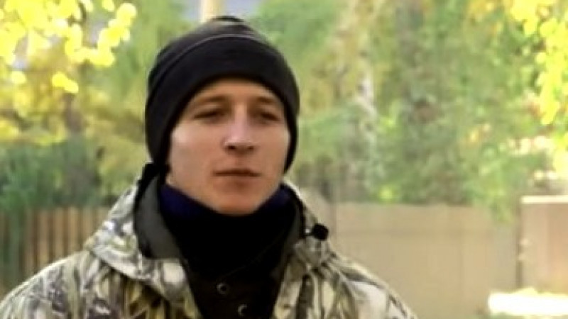"Астана"телеарнасының видеосынан алынған кадр