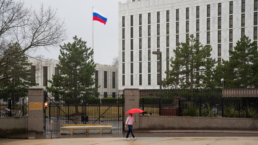 Ресейдің Вашингтондағы елшілігі. Фото: © REUTERS