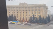 "Әскери қылмыс" - Зеленский Харьков орталығындағы жарылыс туралы