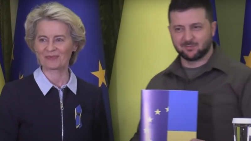 Euronews видеосынан алынған кадр