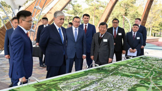 Президентке Алматы облысындағы G4 City жобасы көрсетілді