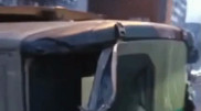Алматыда автобус инкассатор көлігіне соқтығысты