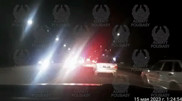 Алматыда полицейлердің мас жүргізушіні қуған сәті видеоға түсіп қалды