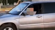 Таразда 12 жастағы бала әкесінің көлігін айдап кетіп, видеоға түсіп қалған