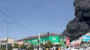 Шымкент тұрғындарын өрт пен қою қара түтін шошытты