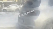 Алматыда жол апаты болды: жүргізушінің жағдайы нашарлаған