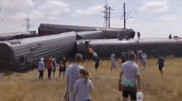 Ресейде жолаушылар пойызы рельстен шығып кетті