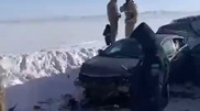 Қарағанды ​​облысындағы тасжолда 19 көлік соқтығысып қалды