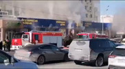 Алматыда жиһаз дүкені өртенді