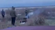 Алматы облысында қорықшы ер адамға оқ атты, оқиға видеоға түсіп қалған