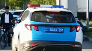 Астанада полицей шақыруға асығып, өзі де заң бұзған